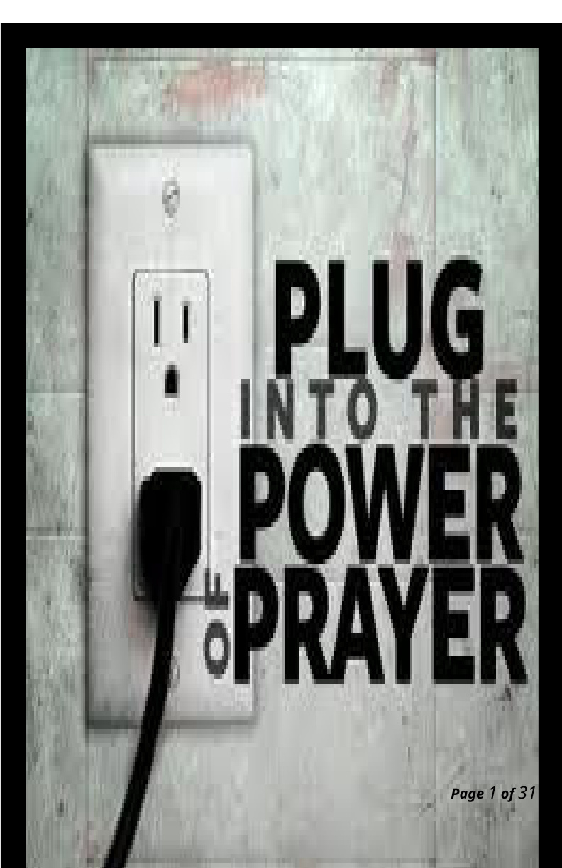 Cover of 01 The Power of Prayer