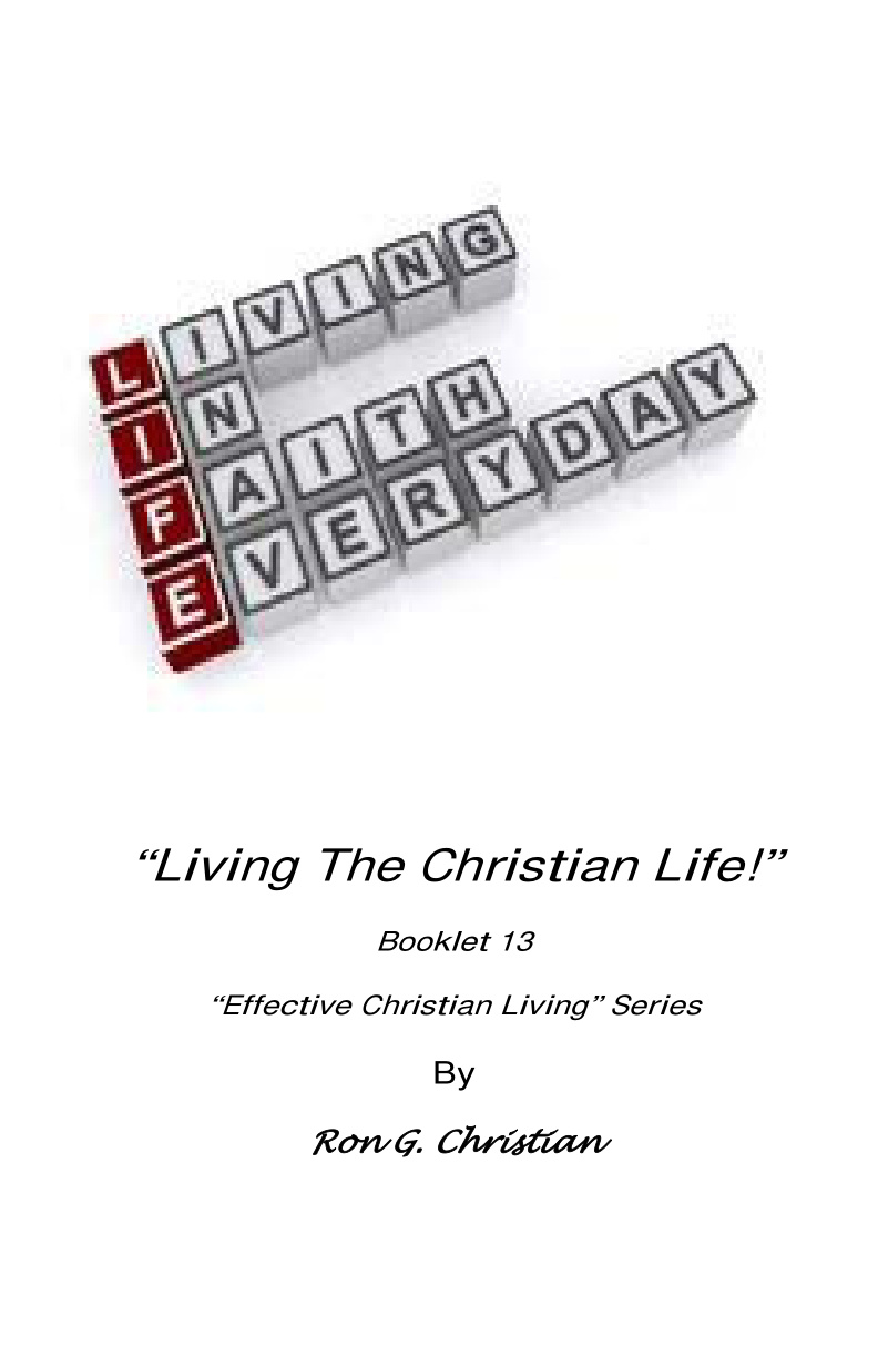 Cover of 13 Living The Christian Life