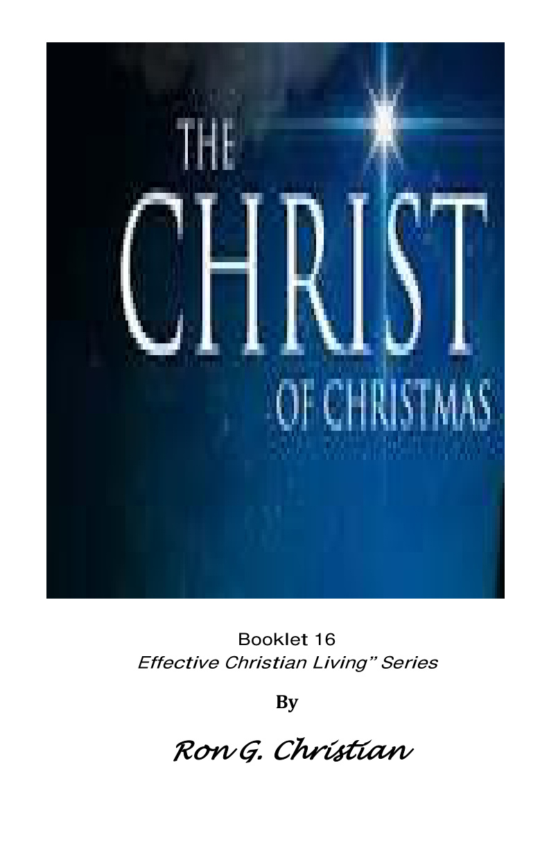 Cover of 16 The Christ of Christmas