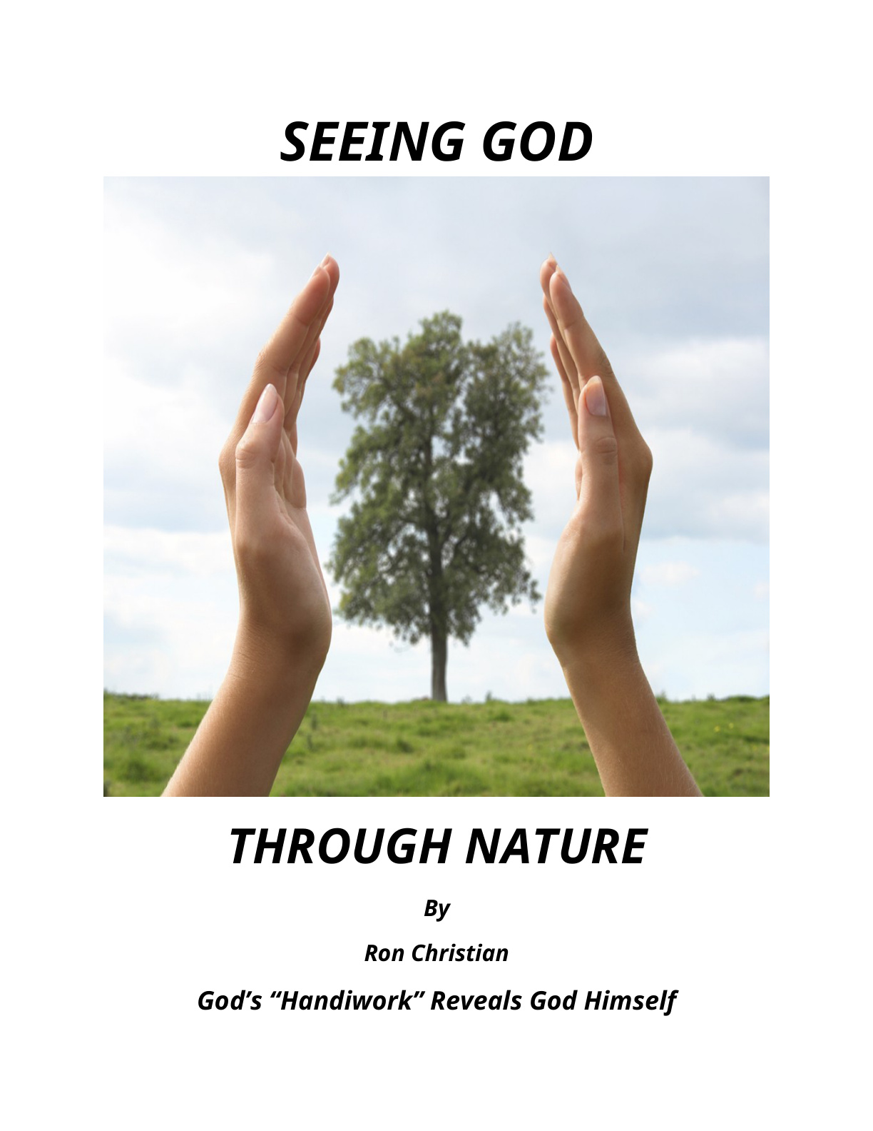 Cover of Seeing God Through Nature