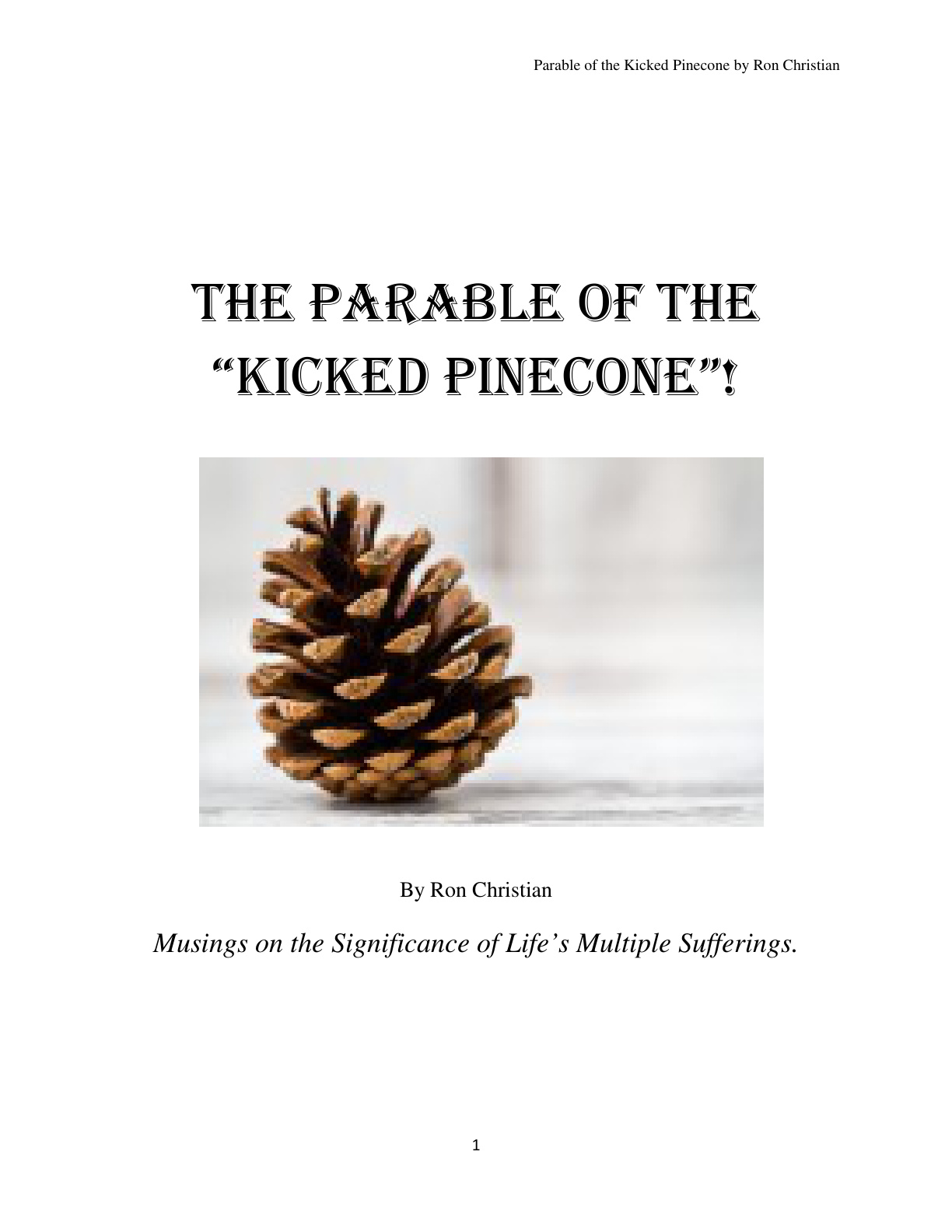 Cover of The Pinecone Parable